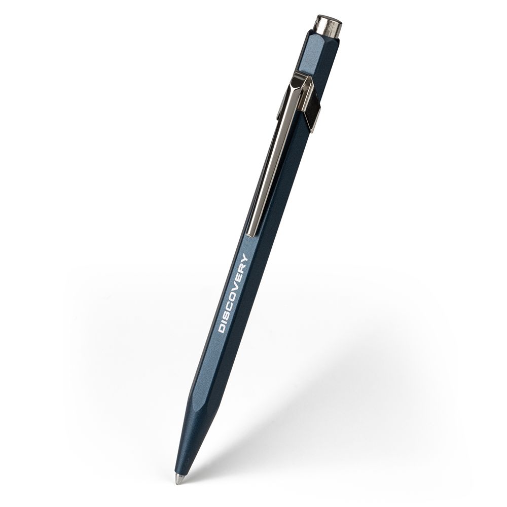 Blue Ballpoint Pen with a Discovery Wordmark - Image 1 of 6
