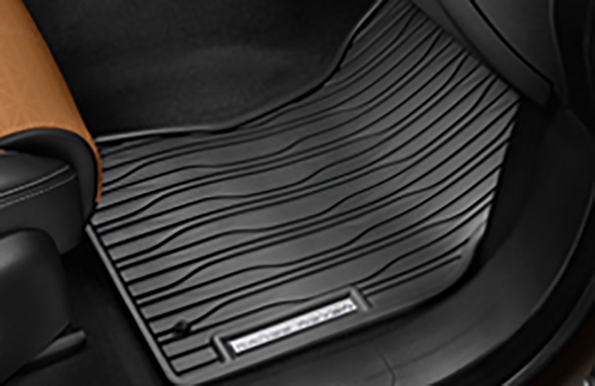 Rubber Mats - Ebony, LHD