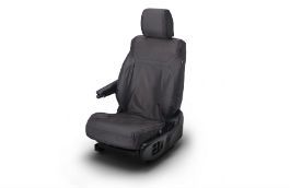 Protective Seat Covers - Ebony, Front Row Protective Seat Covers - Ebony, Front Row