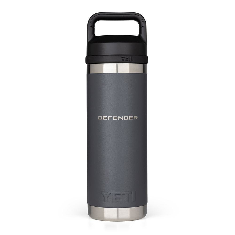 Grey Defender x YETI Rambler Bottle With Black Lid And Wordmarks - Image 1 of 9
