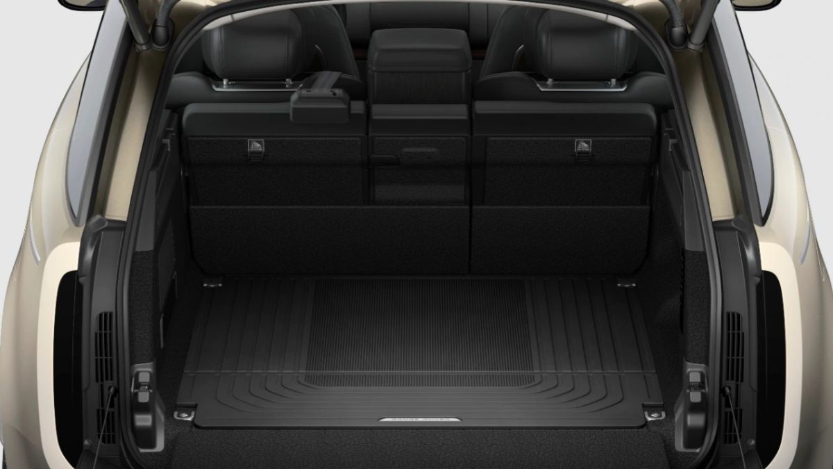 Antimicrobial Loadspace Rubber Mat - For Vehicles with Executive Rear Seats