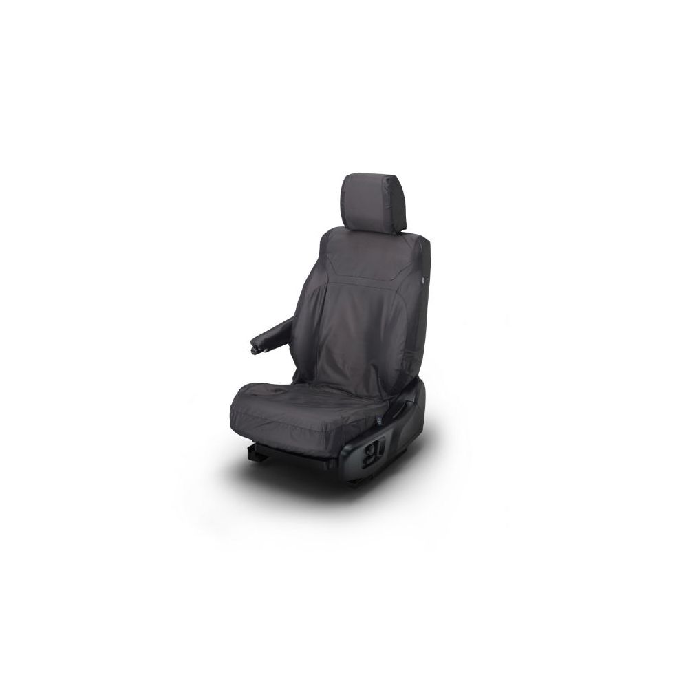Protective Seat Covers - Ebony, Front Row 