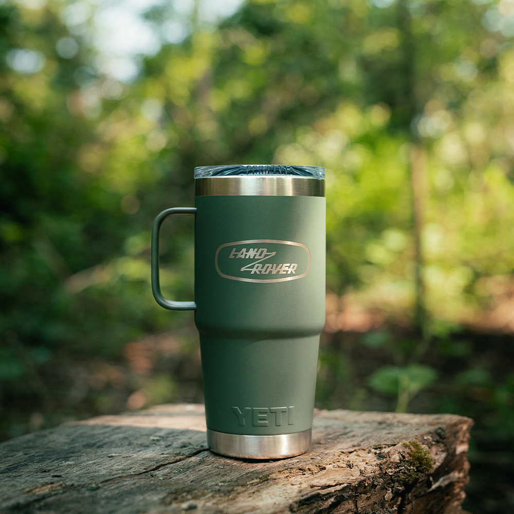 Land Rover Classic x YETI Rambler with handle 591ml - Camp Green
