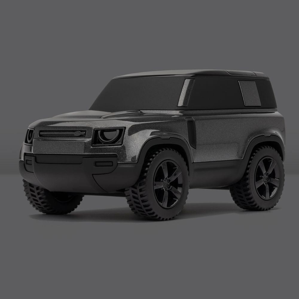 Defender Icon Model 02 - Carpathian Grey / Black Roof