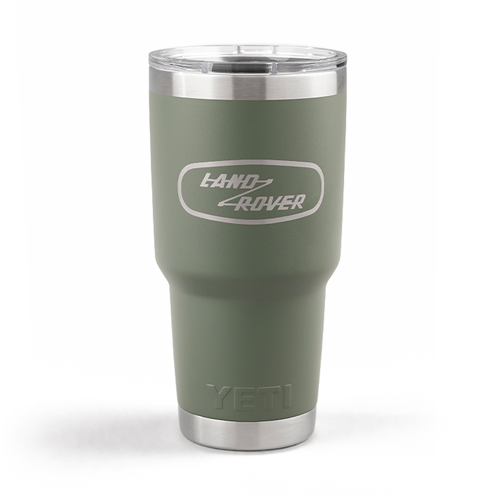 Land Rover Classic x YETI Rambler 30oz/887ml No Handle - Camp Green