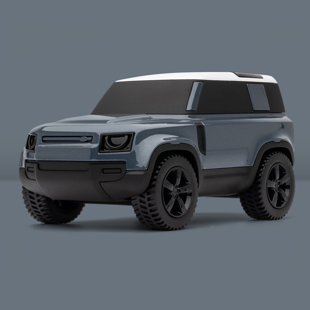 Defender Icon Model 02 - Tasman Blue / White Roof