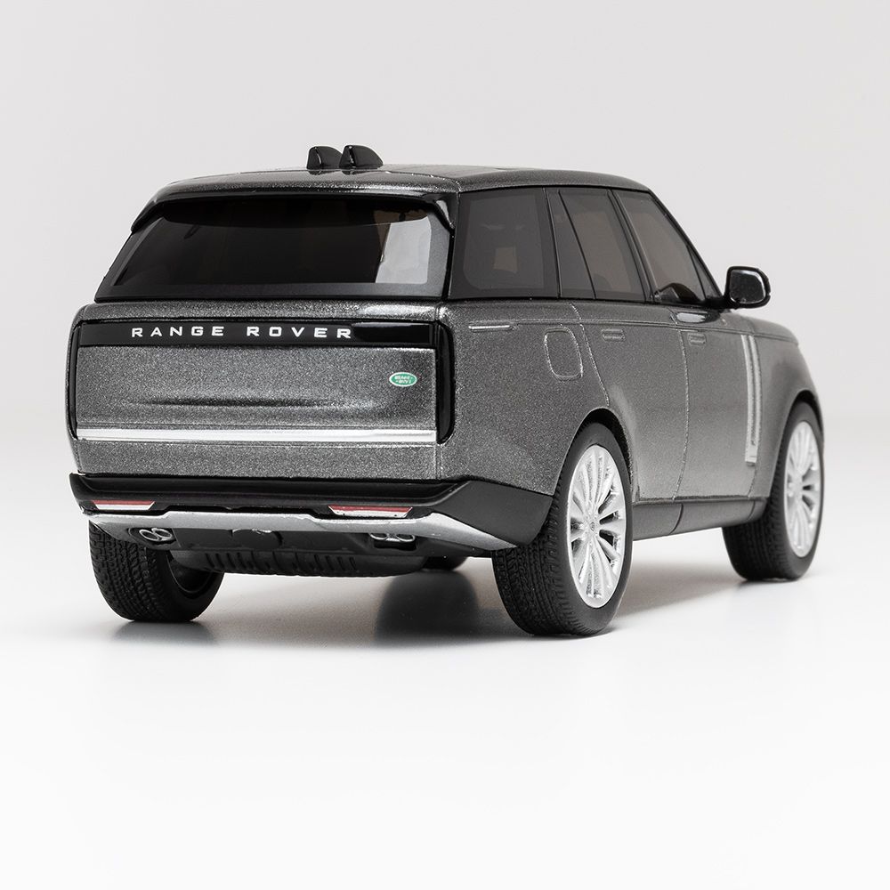 Maroon Rover Land Rover | Range Rover 1:43 Scale Model - Charente Grey