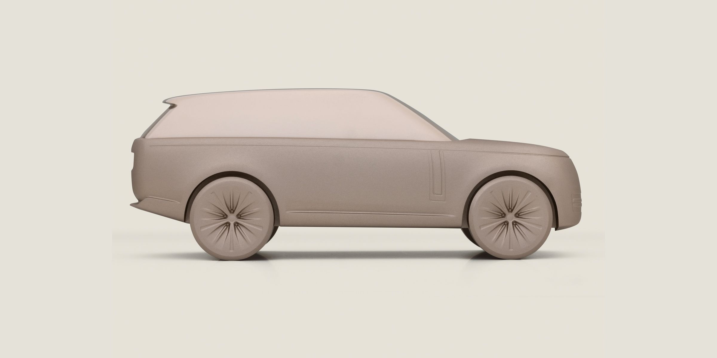 Sunset Gold Range Rover Sculpt