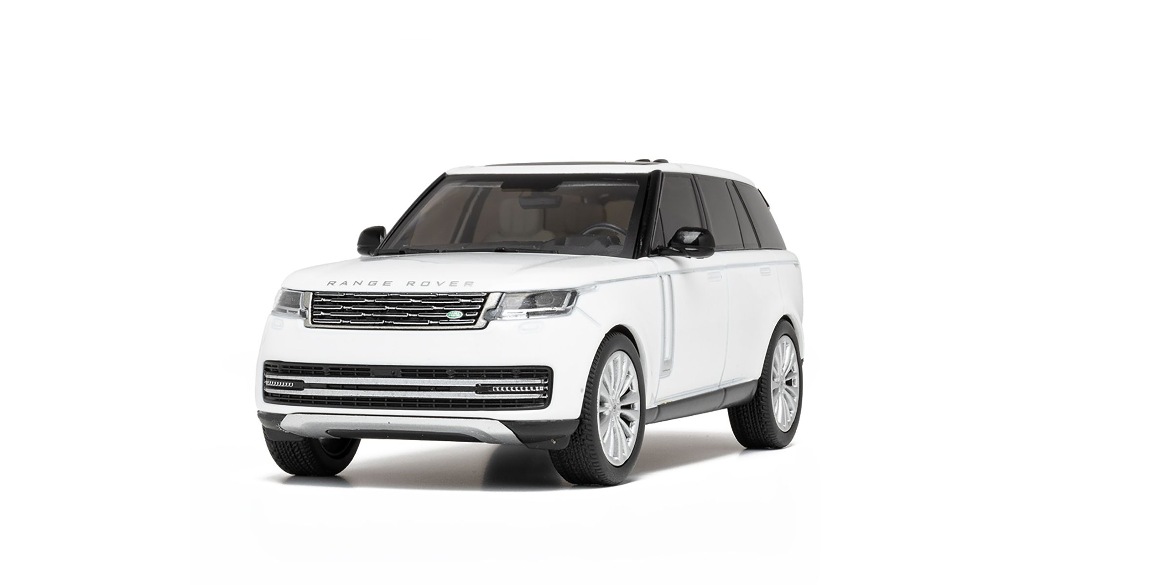 Range Rover 1:43 Scale Model - Ostuni Pearl White 