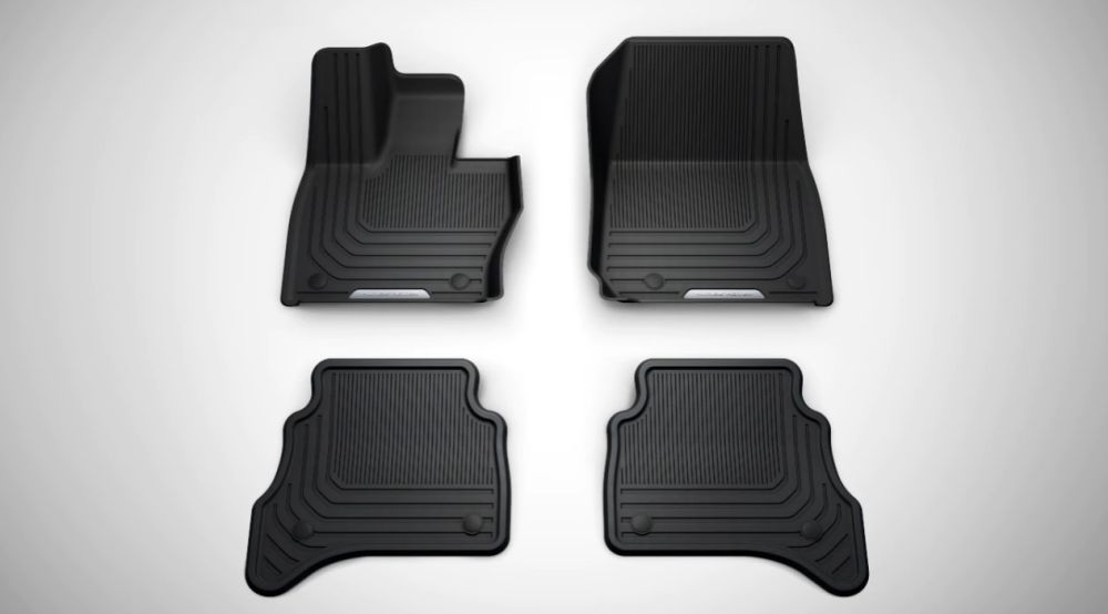 Anti-Microbial Rubber Mats, LHD, LWB, 7 Seat