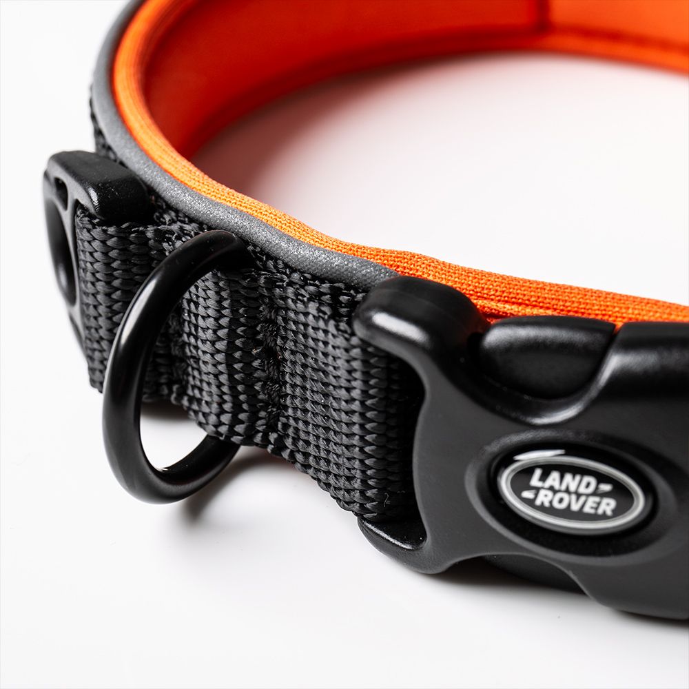 Land Rover Above and Beyond Reflective Dog Collar