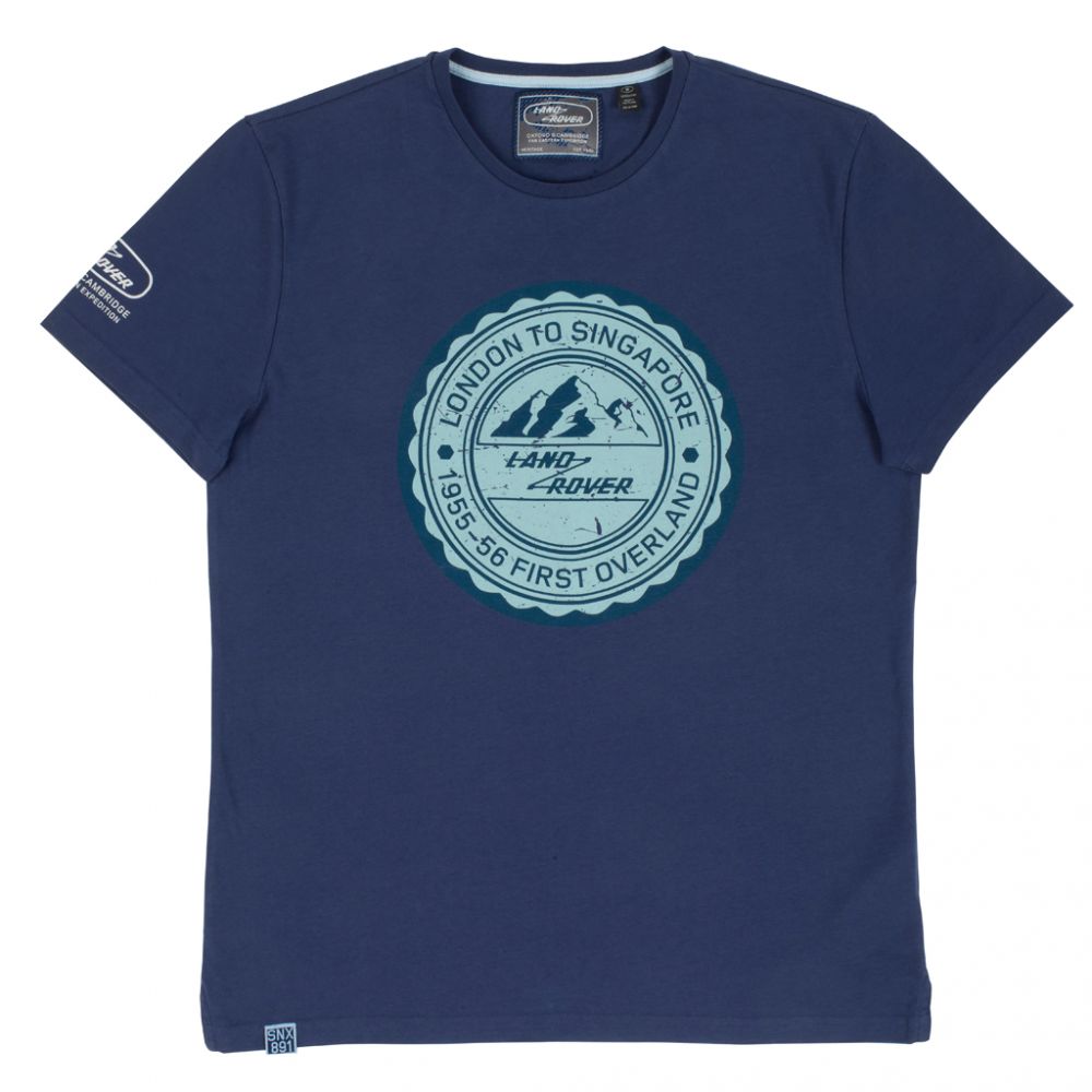 Men's Travel Stamp Graphic T-Shirt